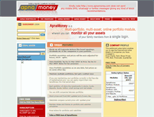 Tablet Screenshot of apnamoney.com